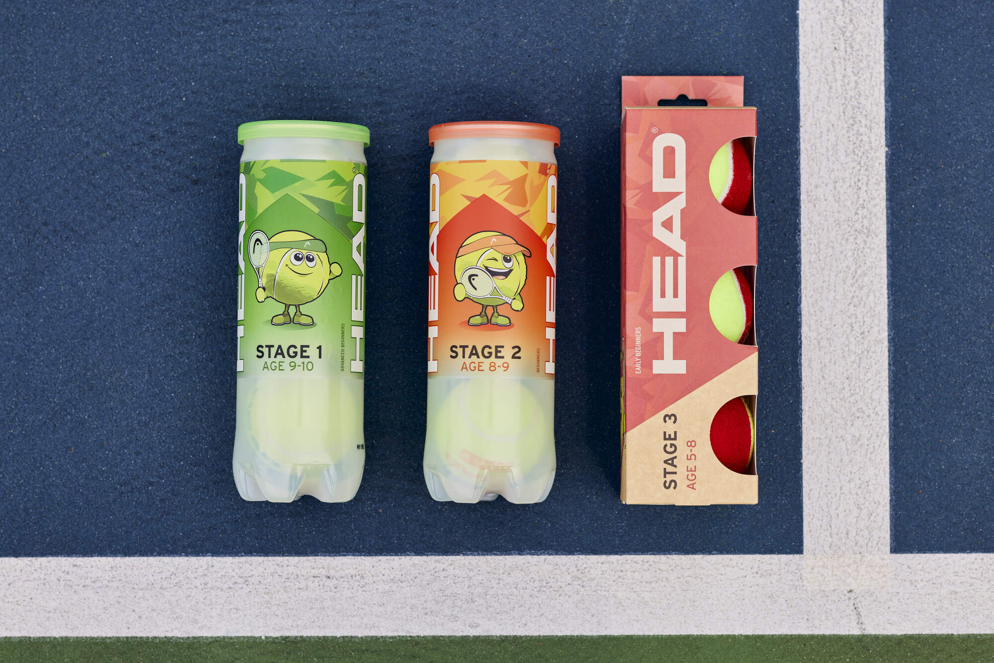 3B HEAD STAGE 3 Tennis Balls